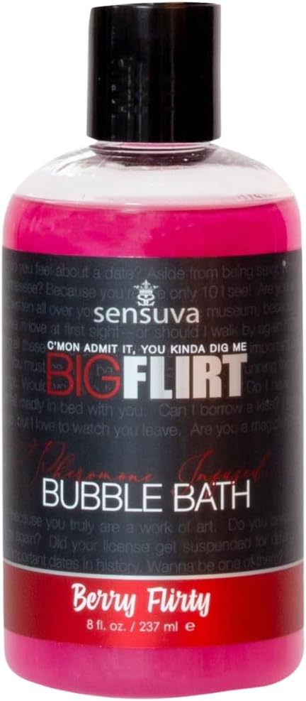 Big Flirt Pheromone Bubble Bath | Berry Flirty | 8 fl.oz.