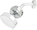 Brondell Shower Filter VivaSpring, Compact Polished Chrome – High Output, 100% High-Purity KDF Filtration, With FF-30 Filter Cartridge, Filtered Shower Water for Healthier Skin & Hair