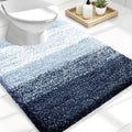 OLANLY Luxury Toilet Rugs U-Shaped 24x20, Soft Absorbent Microfiber Mat by OLANLY