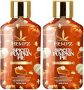 Hempz Mini Spiced Pumpkin Pie Body Moisturizer, Body Lotion, Fall Skin Care for Men & Women, Limited Edition, 2.25 fl.oz. (Pack of 2) by Hempz