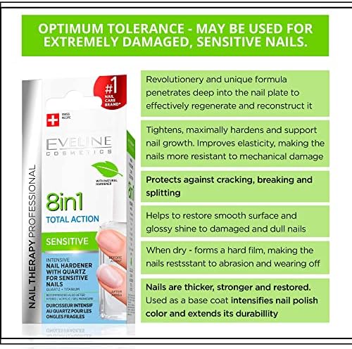 Total Action 8 in 1 Intensive Nail Treatment and Conditioner Sensitive - Image 4