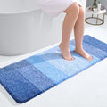 OLANLY Bathroom Runner Rug 47x17, Extra Soft Absorbent Microfiber Bath Rugs by OLANLY
