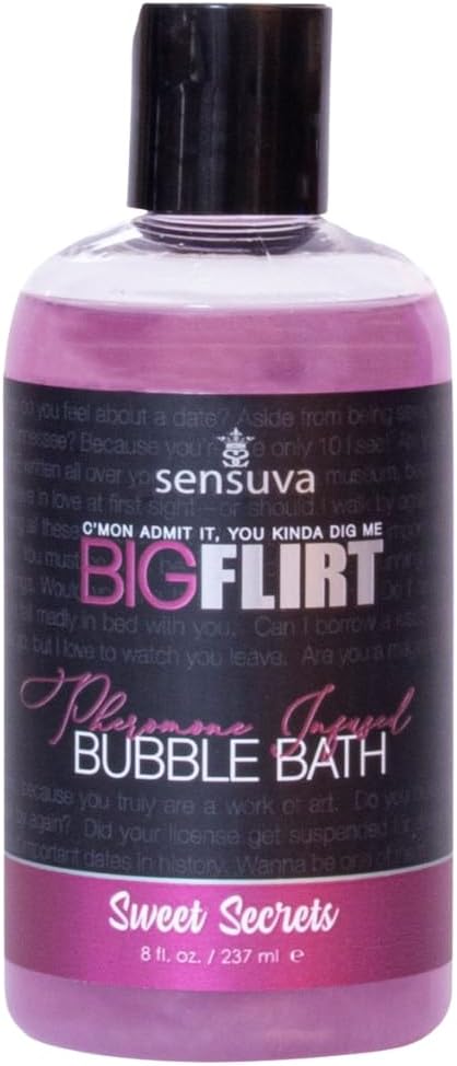 Big Flirt Pheromone Bubble Bath | Sweet Secrets | 8 fl.oz.