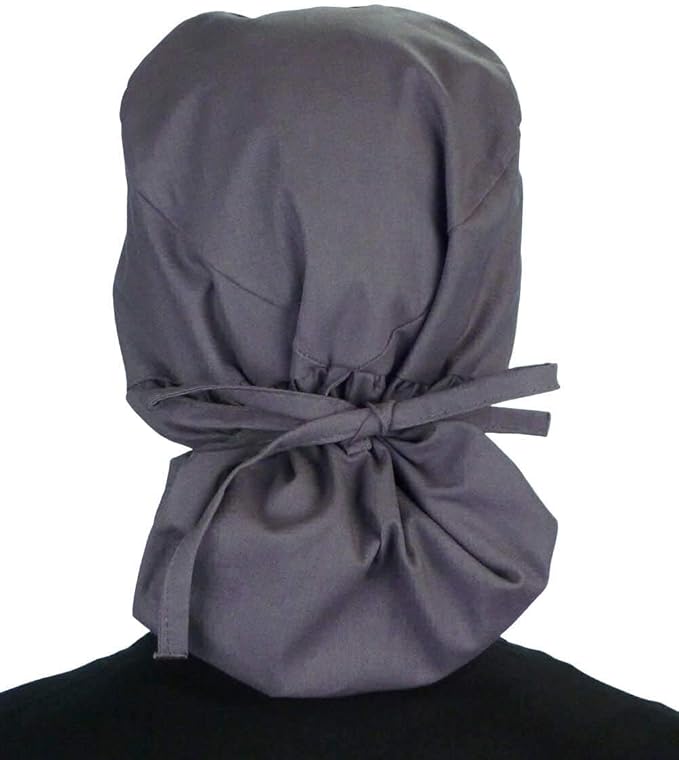 Sparkling EARTH Big Hair Ponytail Classic Surgical Style Scrub Working Cap - Made in The USA!!!