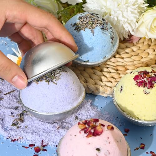 JUYRLE Bath Bomb Making Kit- DIY Bath Bomb Kit for Women, Make Your Own Bath Bombs, Bath Bomb Craft Kits with Bath Bomb Molds, Soap Making Kits, Bath Bomb Making Supplies Gifts for Girls Women - Image 6