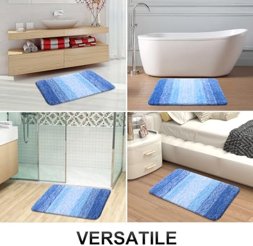 OLANLY Bathroom Runner Rug 59x24, Extra Soft Absorbent Microfiber Bath Rugs - Image 6