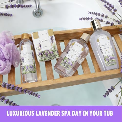 Spa Luxetique Bath Sets for Women Gifts - 10 Pcs Lavender Spa Kit, Self Care Kit for Her, Birthday, Anniversary, Holiday, Christmas Gifts for Her, Mother, Girlfriends, Wife - Image 2