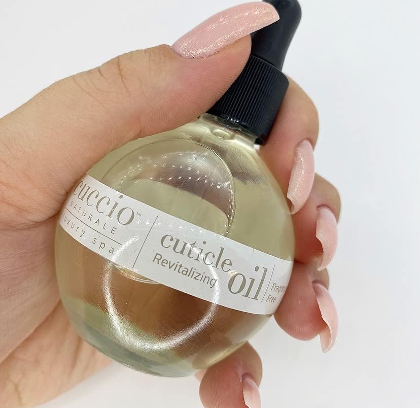 Cuccio Naturale Fragrance Free Revitalizing Cuticle Oil, Lightweight Fast-Absorbing Hydrating Nail & Cuticle Conditioner, Cold-Pressed Oils + Vitamin E, 2.30 Fl Oz (Pack of 2) - Image 5