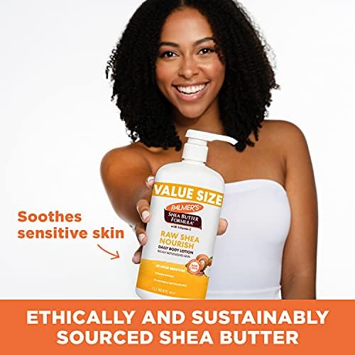 Palmer's Raw Shea Body Lotion for Dry Skin (33.8 Oz) - Image 6