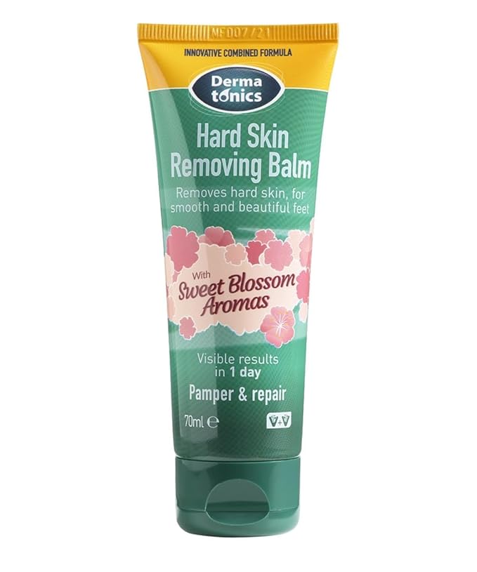 Dermatonics 10% Urea Callus Removing Cream – Removes Hard Skin, Moisturizes and Rehydrates Racked, Rough, Dead and Dry Skin – for Feet, Elbows, and Hands, 2.37 fl oz. Tube, 3 Pack