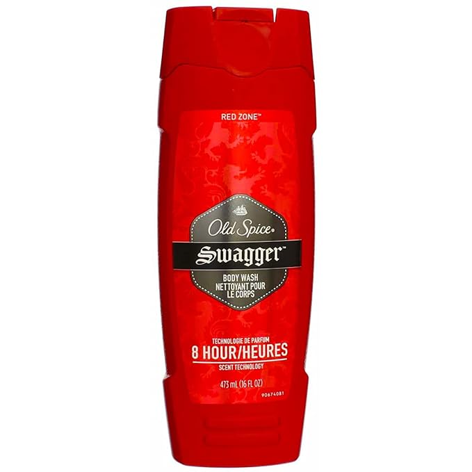Old Spice Red Zone Body Wash Swagger 16 oz (Pack of 7)