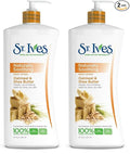 St. Ives Nourish & Soothe, Oatmeal & Shea Butter Body Lotion 21 Fl Oz (Pack of 2)