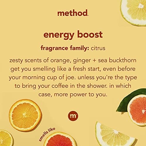 Method Body Wash, Energy Boost, Paraben and Phthalate Free, 18 oz (Pack of 2) - Image 3