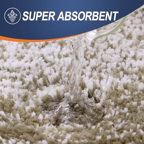 OLANLY Small Bathroom Rugs 28x18, Extra Soft Absorbent Microfiber Bath Rugs - Image 4