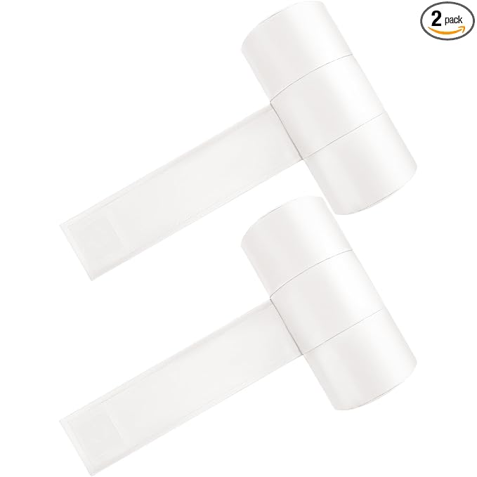 Pinkunn 2 Pcs Hot Tub Headrest Bathtub Headrest Pillow Waterproof Spa Head Pillows with Weighted Back for Bath Neck Head and Back Support Women Men(White)