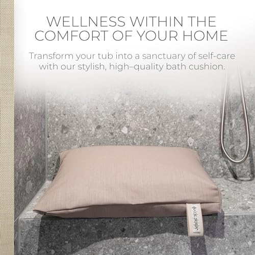 BADESOFA® Luxury Bathtub Seat Cushion in Beige - Image 3