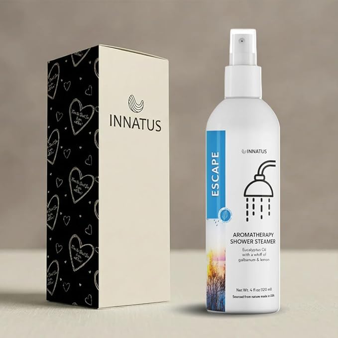 Soothing Shower Spray – 4oz Aromatherapy Shower Steamer Mist for a Spa-Like Experience – Relieves Stress & Elevates Your Shower – All-Natural Essential Oils (Eucalyptus Lemon)