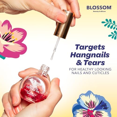 Blossom Cuticle Oil for Nails, Scented Nail Oil Cuticle Care, 0.92 fl. oz - Image 4