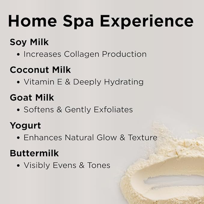 Sumbody Milk Bath Soak for Women & Men Coconut, Goat, Soy, Buttermilk & More Plus Sea Salt, Relaxing Soothing Softening Vanilla Citrus Aromatherapy