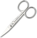Nail Scissors Curved for Women and Men, Long Lasting Sharp Nickel Plated for Manicure and Pedicure, German Quality Multipurpose Professional Eyebrow Scissors