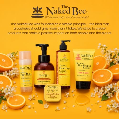 The Naked Bee Hand & Cuticle Healing Salve (1.5 oz/Sunflower, Beeswax & Shea Butter) - Image 5
