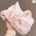 Huachi 2 Packs Cute Cat Ears Spa Headband for Washing Face Makeup Skincare, Kitty Animal Headbands for Women Girls Trendy Stuff Gifts Soft Coral Fleece Facial Wash Hair Accessories (White + Pink)