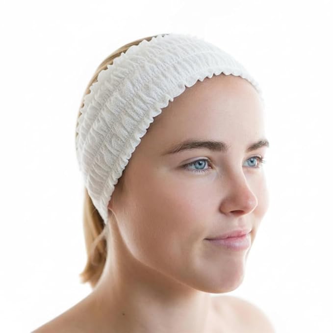 Disposable Facial Spa Headbands Individual Wrapped Case of 1000