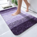 OLANLY Small Bathroom Rugs 24x16, Extra Soft Absorbent Microfiber Bath Rugs by OLANLY