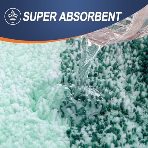 OLANLY Bathroom Rugs Mat 34x21, Extra Soft Absorbent Microfiber Bath Rugs - Image 4
