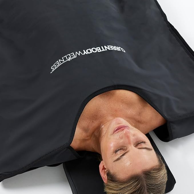 CurrentBody Skin Sauna Blanket | Home Infrared Sauna Blanket | Relieve Stress, Elevate Mood and Improve Sleep | Portable Sauna to Promote Post-Workout Recovery and Full Body Detox