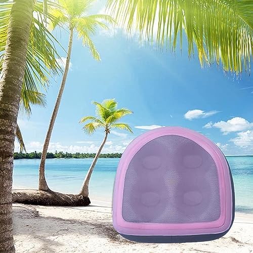 Hot Tub Seats for Adults, Inflatable Hot Tub Accessories with Suction Cup and Mesh, Inflatable and Water-Filled Dual Purpose Hot Tub Booster Seat Comfortable Soft Hot Tub Cushion (Pink) - Image 6