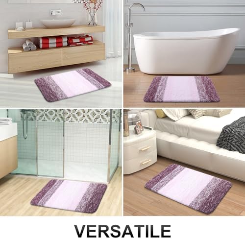 OLANLY Bathroom Runner Rug 47x17, Extra Soft Absorbent Microfiber Bath Rugs - Image 6