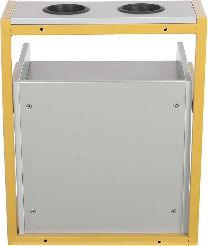Suspended Salon Wall Cabinet with 2 Drawers & Hair Dryer Holder, Storage Cabinet for Hair Salon, Wall Mounted Styling Station, 15.75'' Wide Storage for Hair Salons, Spas, Home Use (Gray)
