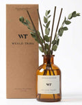 Eucalyptus & Mint Scent Reed Diffuser Set for Bathroom Room Decor by WEALD+TRIBE
