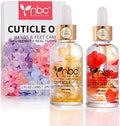 Nail Cuticle Oil, 2Pcs 30ml Lemon & Orange Cuticle Oil Set Nail Growth Oil with Vitamin E, Jojoba Oil Natural Plant-based Cuticle Oil for Nails Smoothing, Nourishing, and Moisturizing by nbcBeautiLab