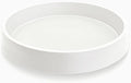 Plant Saucer Tray for Ceramic Plastic Pots, 12 inch Plant Saucers for Indoors, Pot Saucers Trays, Bird Bath Bowls, Flower Planter Water Drip Trays for Pots Base (12", White)