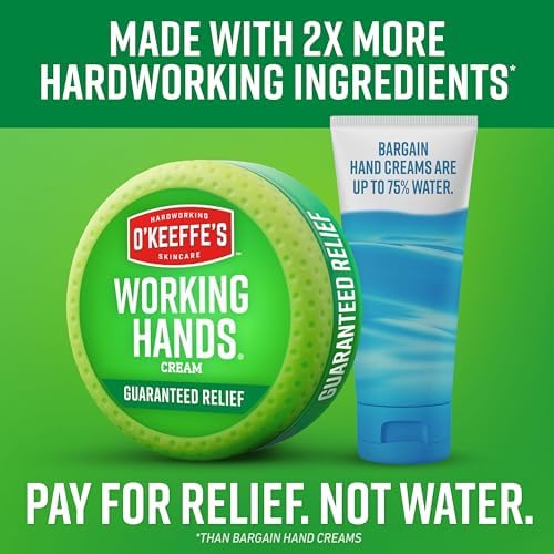 O'Keeffe's Working Hands Hand Cream for Extreme Dryness - 3 oz Tube (2 Pack) - Repairing Skincare for Cracked, Dry Hands - Image 4