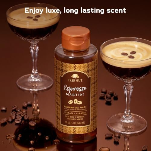 Tree Hut Espresso Martini Foaming Body Wash, 18 Fl Oz - Image 2