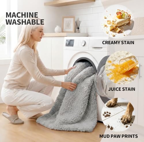 ILANGO Bathroom Rugs 70" × 24", Extra Soft Absorbent Microfiber Bath Rugs - Image 3
