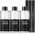 COCODOR Reed Diffuser Oil Refill/White Jasmine /6.7oz / 3 Pack/Aromatherapy, Home Fragrance, Scented Oils, Oils for Reed Diffuser, Bathroom Home Decor