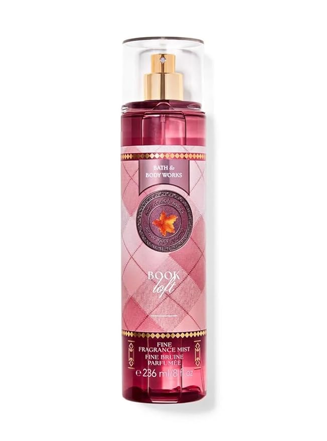 Bath & Body Works Book Loft Fine Body Fragrance Mist 8 Fluid Ounce (Book Loft)