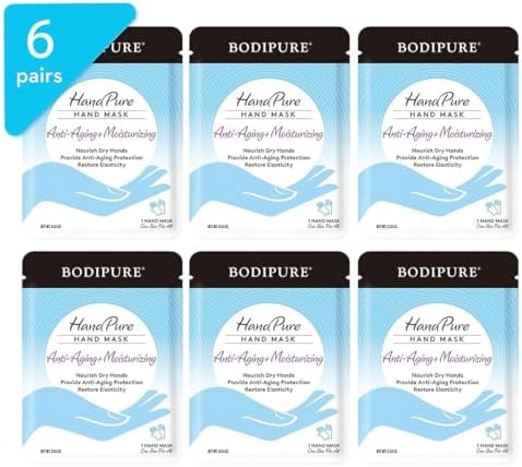 Bodipure Anti-Aging K-Beauty Hand Mask, Deep Moisturizing Spa Treatment - Image 2