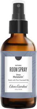 Edens Garden Melatonin Sleep Aromatherapy Room Spray – Natural Essential Oil Air Freshener for Home & Bedtime, Pillow & Linens, Calming Soothing Scent, 4 fl oz (118 ml)