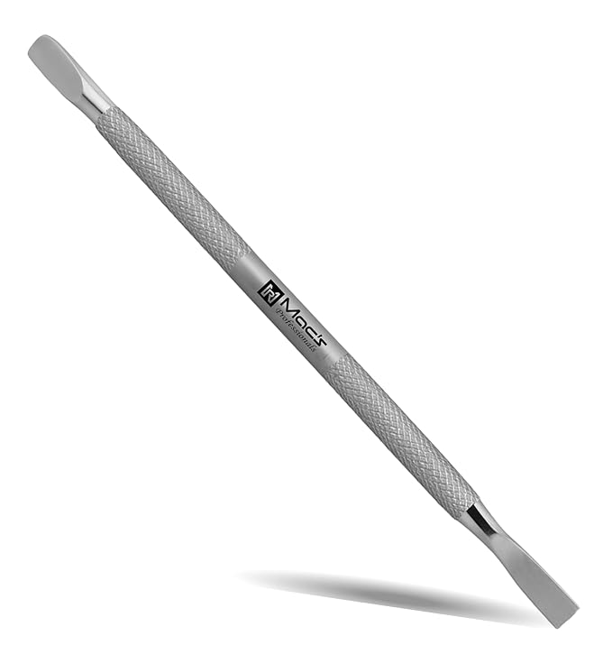 cuticle pusher – (A9) cuticle pusher tool Stainless Steel Nail Care Tool for Manicure & Pedicure – Dual End Nail Cleaner, Cuticle Remover, Cuticle Trimmer, Cuticle Scraper, for Home & Salon