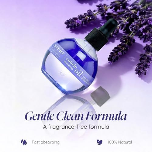 Cuccio Naturale Lavender & Chamomile Revitalizing Cuticle Oil, Lightweight Fast-Absorbing Hydrating Nail & Cuticle Conditioner, Cold-Pressed Oils + Vitamin E, 2.30 Fl Oz - Image 6