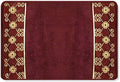 Zahari Home Elegant Rose Classic Bathroom Rug Modern Bath Rug Luxury Contemporary Decor Beautiful Shower Mat Unique Design Stylish Bathroom Runner Rug Bath Shower Tub Décor by ZahariHome