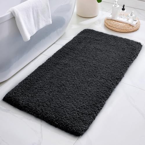 ILANGO Bathroom Rugs 70" × 24", Extra Soft Absorbent Microfiber Bath Rugs by ILANGO