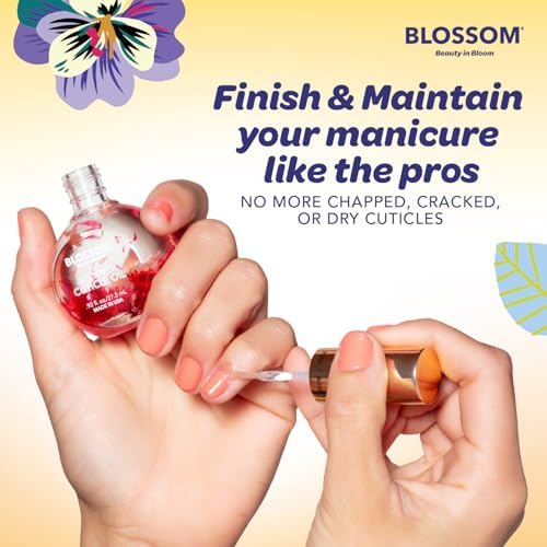Blossom Cuticle Oil for Nails, Moisturizing, Glazed Donut, Made, 0.5 fl. oz - Image 5