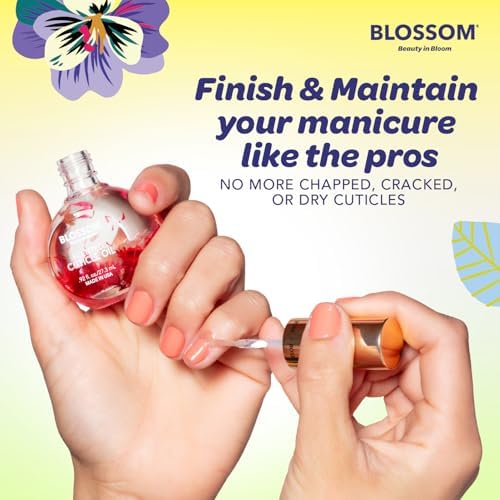 Blossom Cuticle Oil for Nails, Scented Nail Oil Cuticle Care, 0.92 fl. oz - Image 5