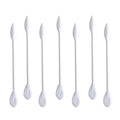 Paper Stick Thick Cotton Swabs with Precision and Flattened Tip 375pcs,Excellent Beauty Tools for Effective Makeup and Personal Care